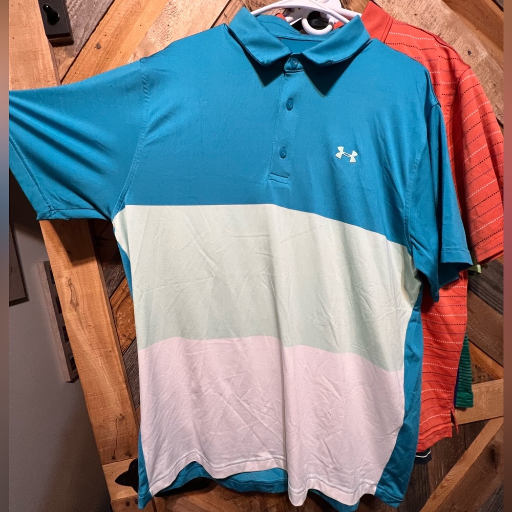 Nike Under Armour etc Golf shirt bundle (6)